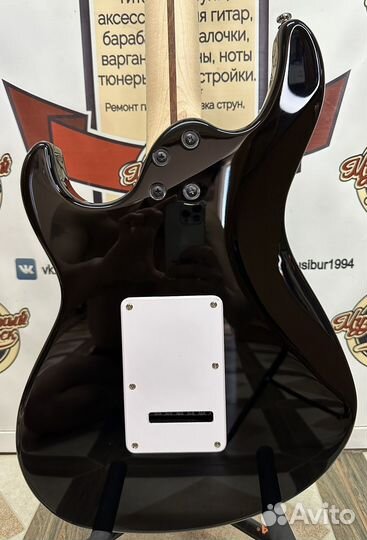 G200-BLK G Series Электрогитара, черная, Cort