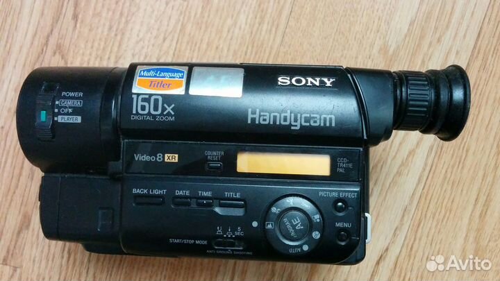Видеокамера Sony CCD-TR411E video8 XR