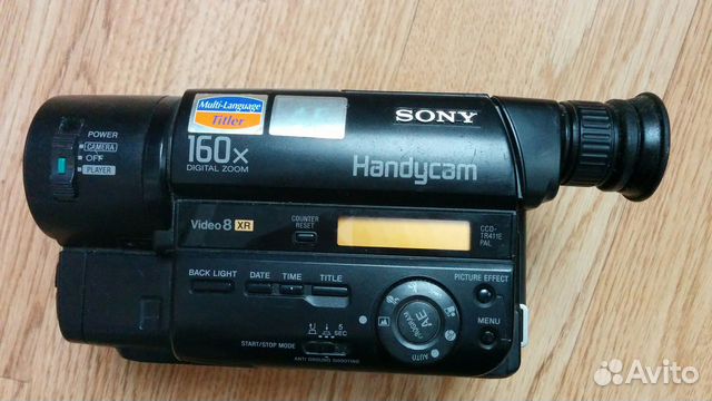 Видеокамера Sony CCD-TR411E video8 XR