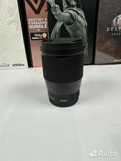 Объектив sigma 16mm f 1.4 dc dn sony e