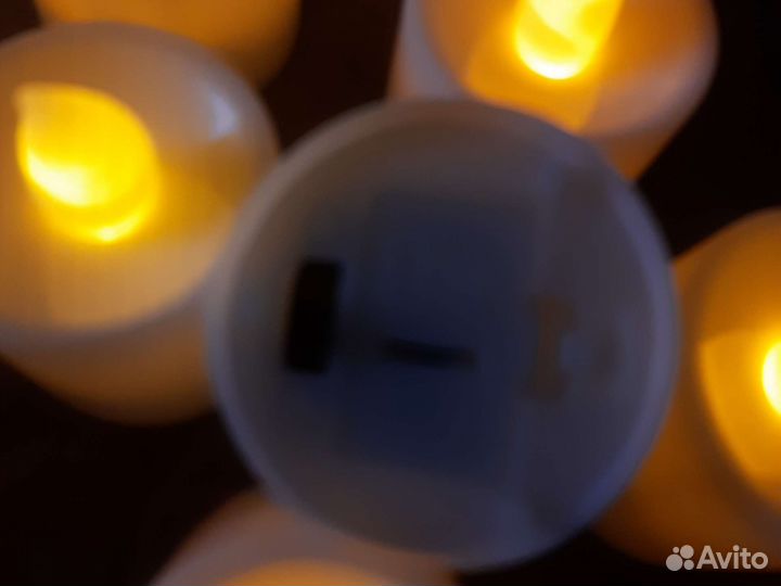 Свечи Беспламенные,мерцающие 12 штук