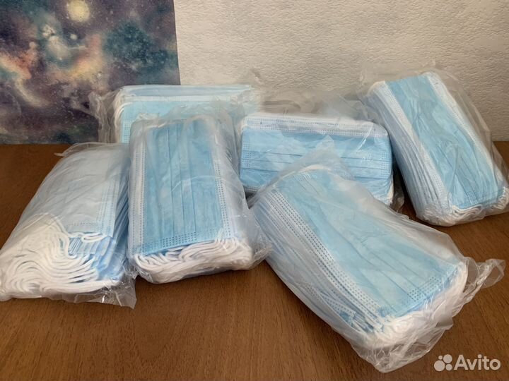 Маски одноразовые медицинские