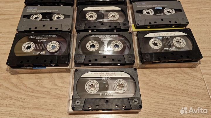 Кассеты Maxell UD l (Normal Position) б/у 10шт