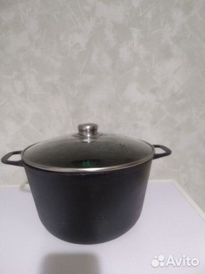 Казан чугунный 6л