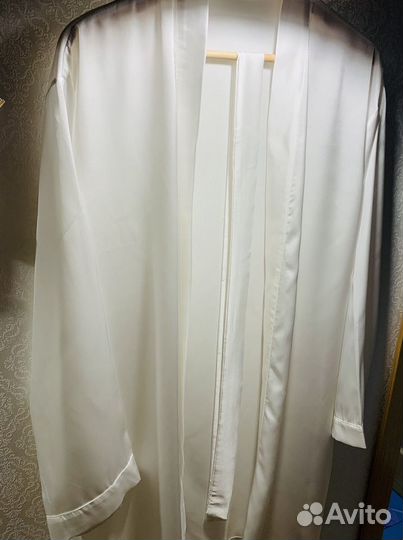 Халат женский шелковый