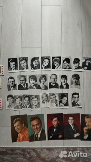 Открытки СССР артисты