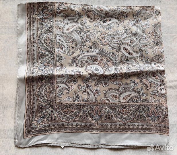 Платок шейный женский (натуральный шелк)