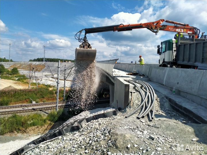 Самосвал с грейфером(хапуга)