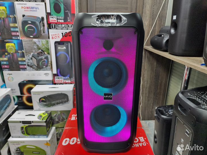 Колонка портативная караоке Mivo MD 651