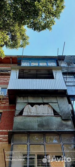 Расширение балкона и бесплатный выезд на замер