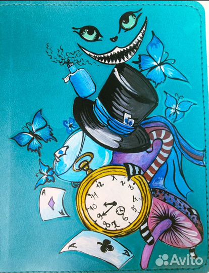 Обложка для паспорта роспись