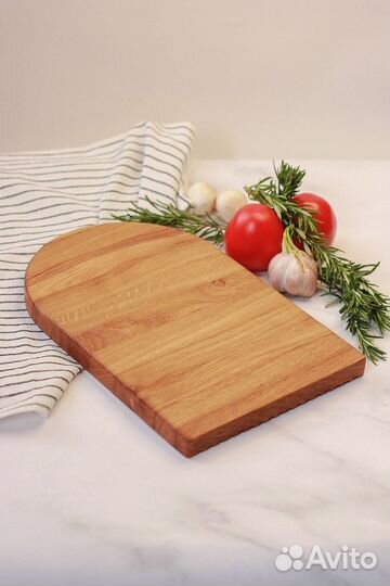 Доска разделочная, деревянная,массив дуба 30х20х2