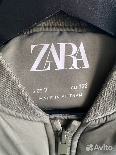 Куртка бомбер zara 122