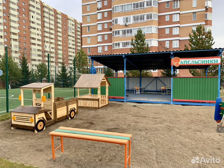 Детский уличный домик для садика