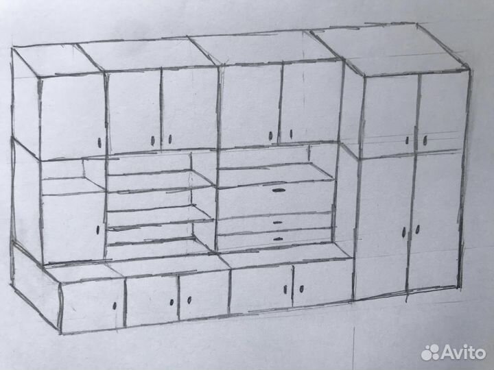 Мебель-стенка бесплатно