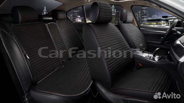 Чехлы универсальные Line чёрно-красные