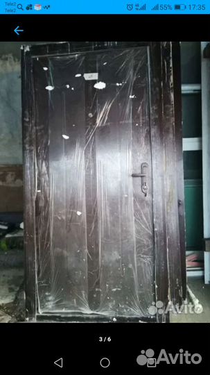 Дверь входная металлическая 960х2060