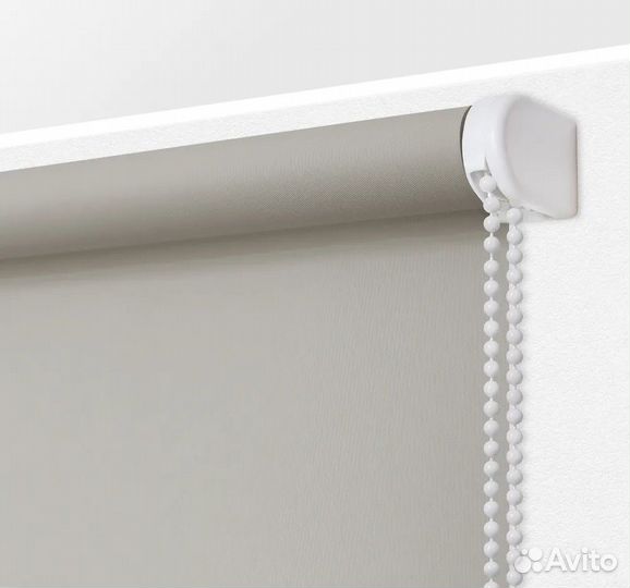 Рулонные шторы Плайн светло-серый 140 см