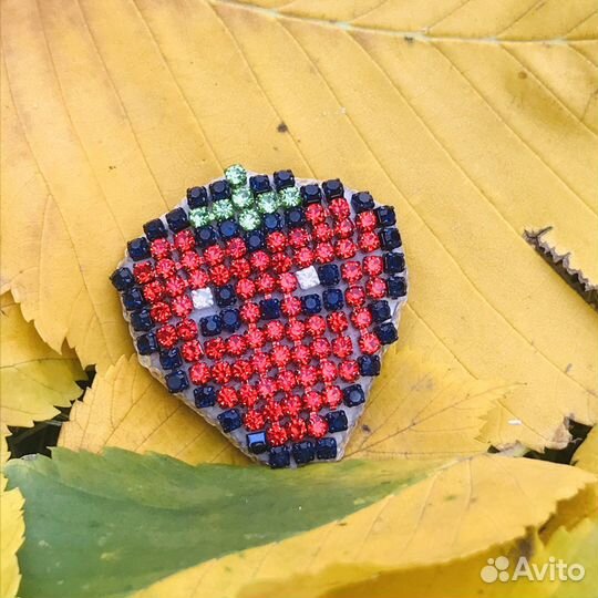 Брошки из страз Хэллоуин