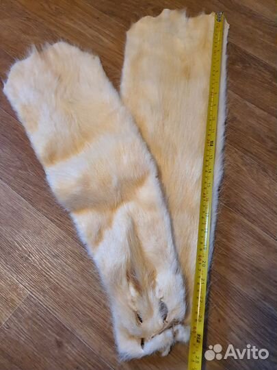 Шкурки нутрии 2 шт