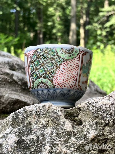 Антикварная пиала, 80мл, Япония