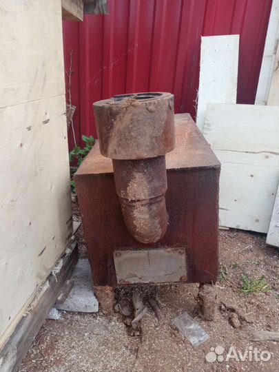 Печь буржуйка бу