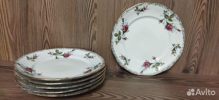 Сервиз ARK gold 24porcelain, Польша. 9 предметов