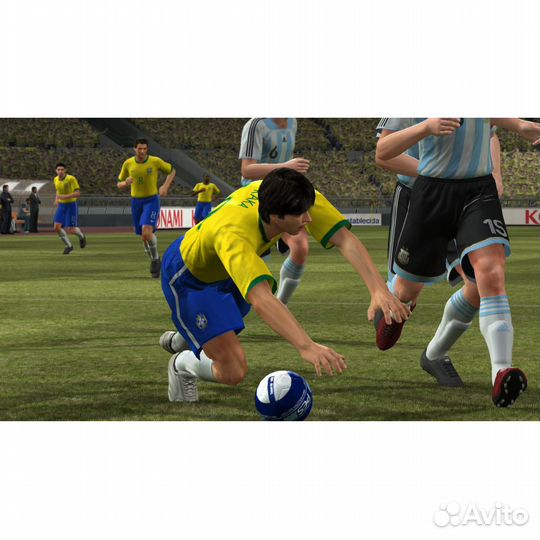 Pro Evolution Soccer 2008 Platinum, б/у, английски