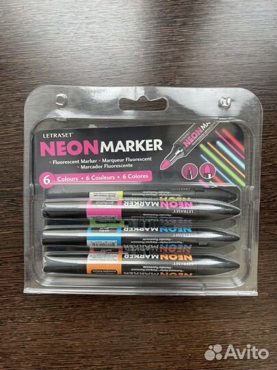 Неоновые маркеры letraset