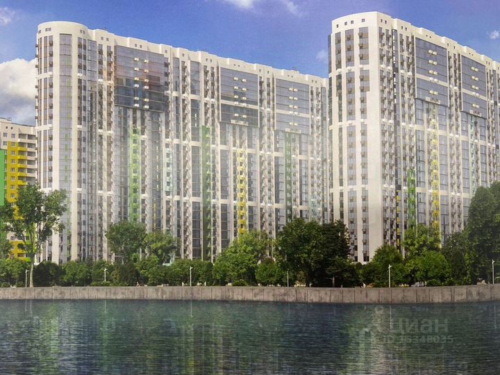 3-к. квартира, 95,4 м², 21/24 эт.