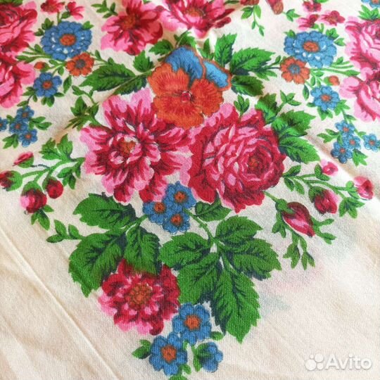 Павловопосадский платок Ппф 27 старинный