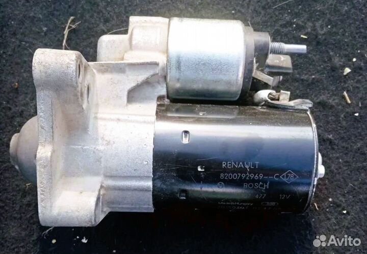 Стартер на renault duster, nissan terrano и др