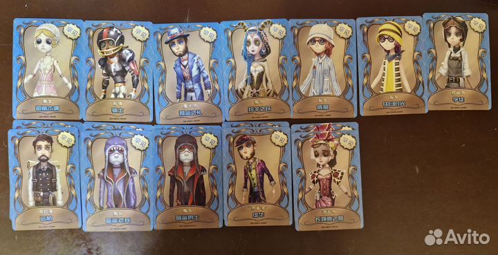 Карточки по игре identity v / идентити 5