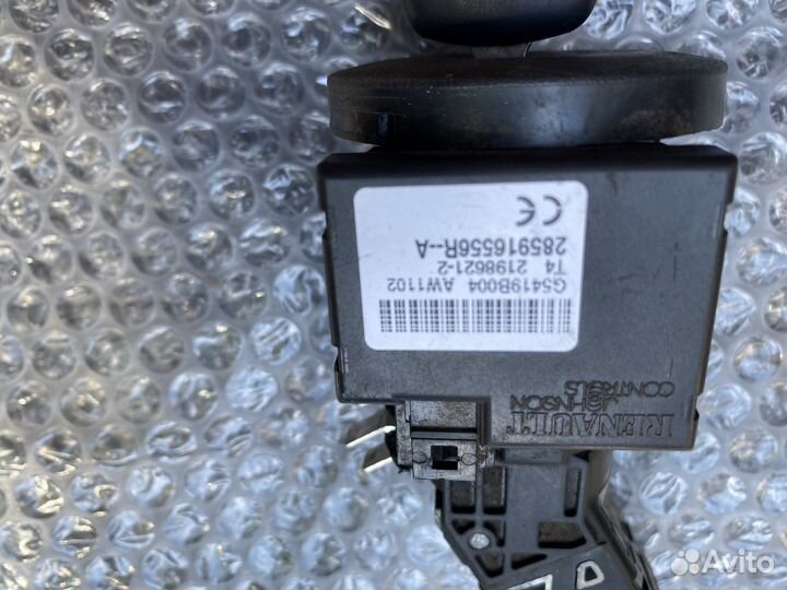 Замок зажигания renault logan 2