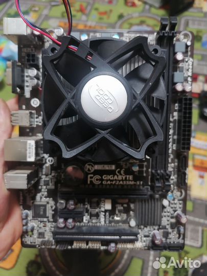 Материнская плата с процессором AMD а 4 - 5300