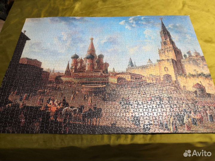 Картина из пазлов, собрали сами