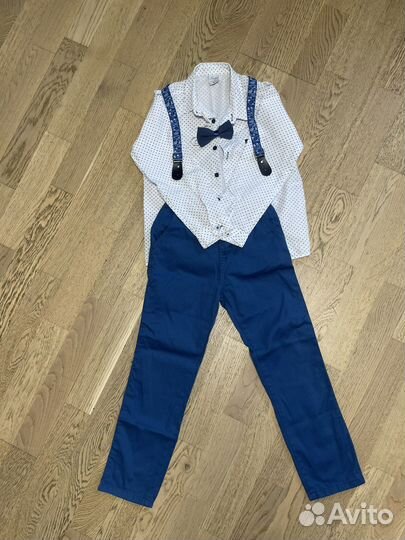 Костюм на выпускной для мальчика 122-128 прокат