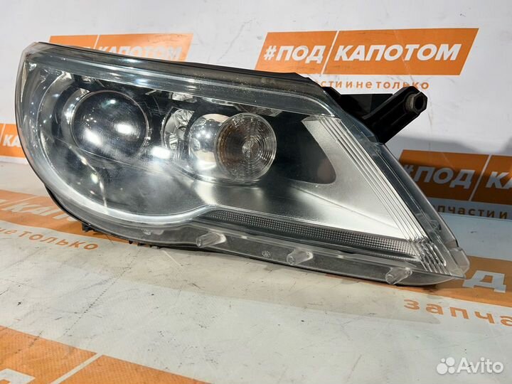 Фара ксенон прав. Volkswagen Tiguan 2009