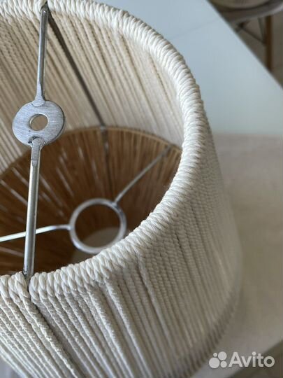 Абажур плетеный джапанди