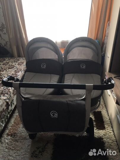 Коляска для двойни 2 в 1