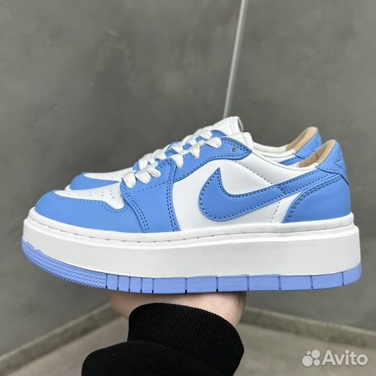 Кроссовки Nike Air Jordan 1 Elevate University Blu