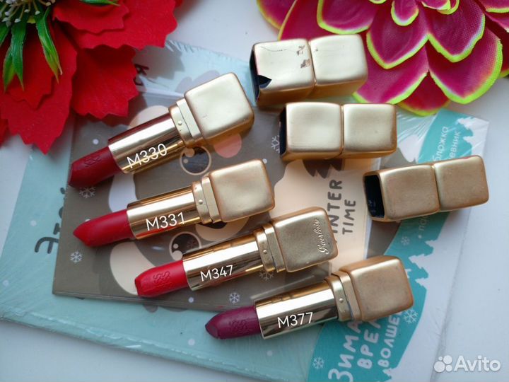 Помады Guerlain, Clinuque, Bobby Brown, Artdeco