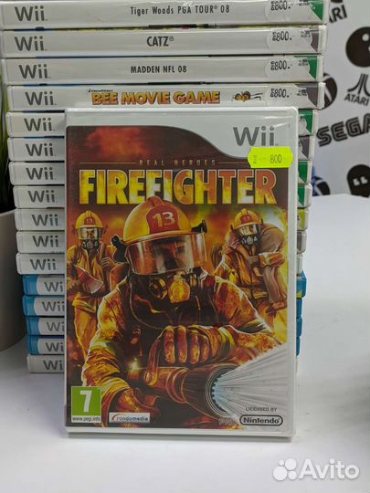 Real Heroes Firefighter Wii Б/У