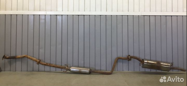 Глушитель основной Geely MK 2008