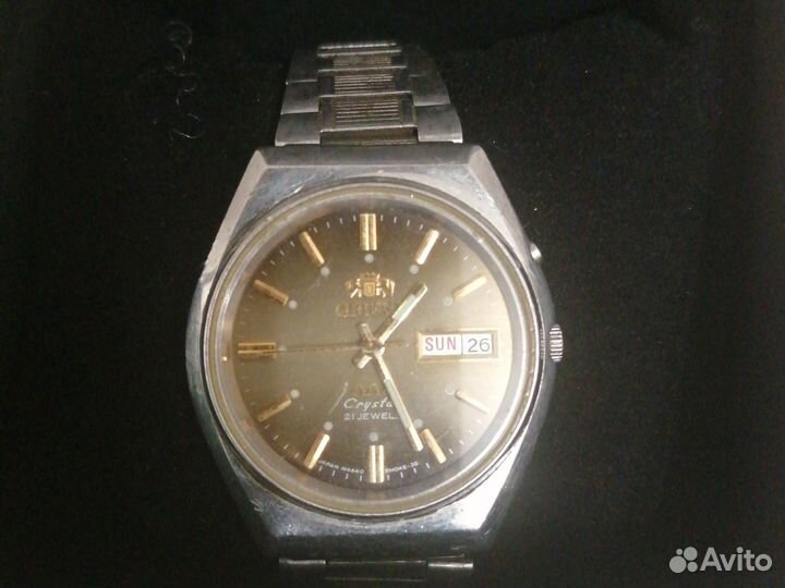 Часы мужские Orient AAA Crystal LH 469712