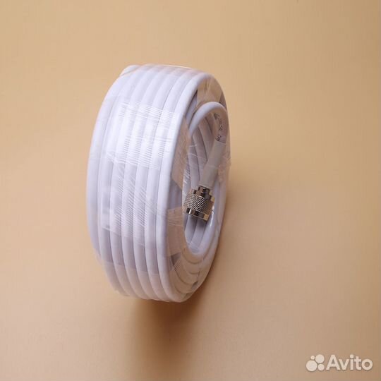 Кабель 11м для усилителя сотовой 50 Ом с разъёмами