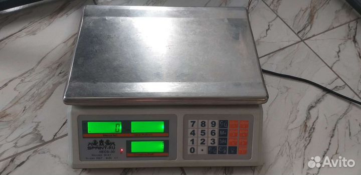 Весы электронные торговые