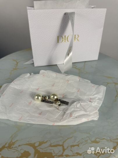 Серьги christian dior