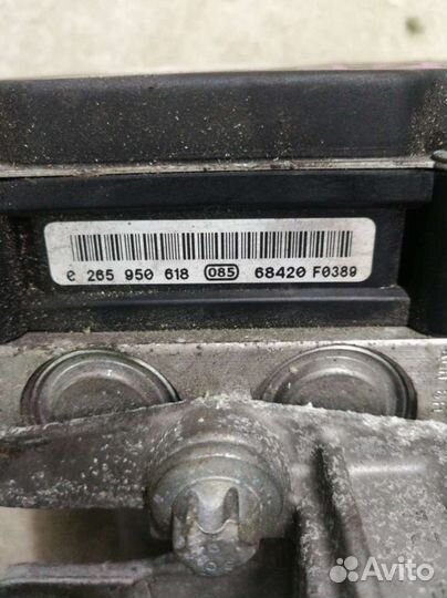 Блок абс (ABS) Mercedes B W245 0265950618
