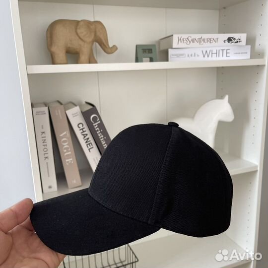 Кепка бейсболка чёрная оптом